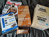 MyProtein bars